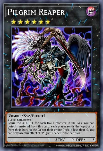 Peregrino Ceifador — Carta Yu-Gi-Oh!