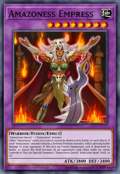 Imperatriz Amazoness — Carta Yu-Gi-Oh!