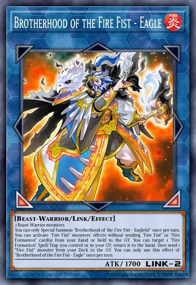 Brotherhood of the Fire Fist - Eagle — Carta Yu-Gi-Oh!