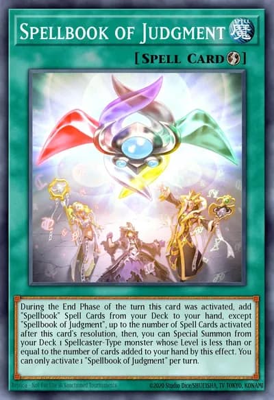 Livro de Magia do Julgamento — Carta Yu-Gi-Oh!