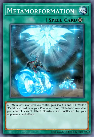 Metamorformação — Carta Yu-Gi-Oh!