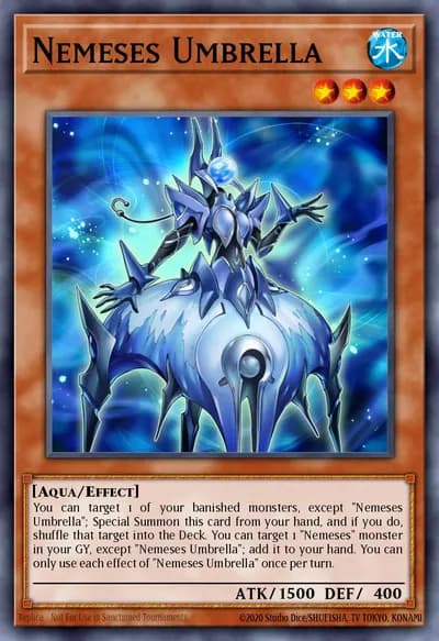 Nemeses Umbrella — Carta Yu-Gi-Oh!
