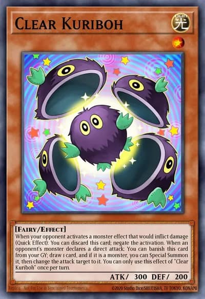 Clear Kuriboh — Carta Yu-Gi-Oh!