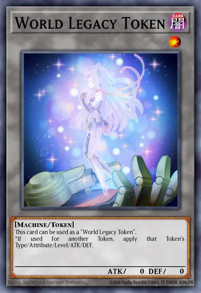 Ficha World Legacy — Carta Yu-Gi-Oh!