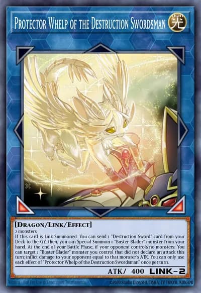 Protector Whelp of the Destruction Swordsman — Carta Yu-Gi-Oh!