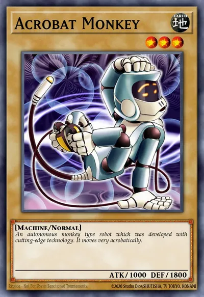 Macaco Acrobata — Carta Yu-Gi-Oh!