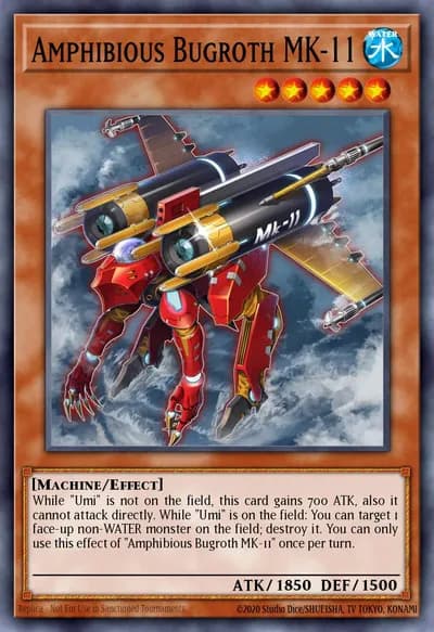 Amphibious Bugroth MK-11 — Carta Yu-Gi-Oh!