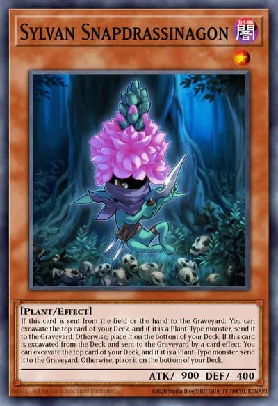 Sylvan Snapdrassinagon — Carta Yu-Gi-Oh!