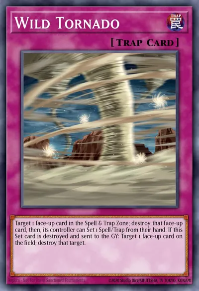 Tornado Selvagem — Carta Yu-Gi-Oh!