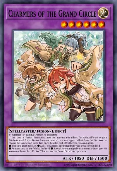 Charmers of the Grand Circle — Carta Yu-Gi-Oh!