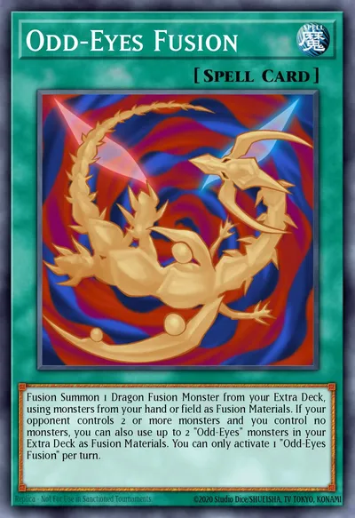 Odd-Eyes Fusion — Carta Yu-Gi-Oh!