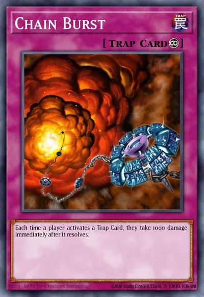 Explosão em Cadeia — Carta Yu-Gi-Oh!