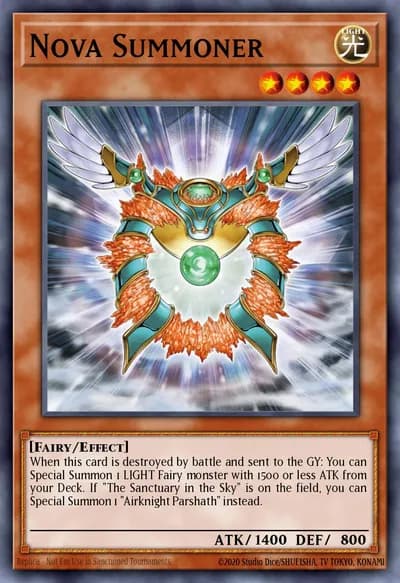 Nova Summoner — Carta Yu-Gi-Oh!