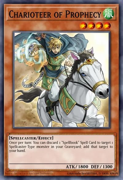 Charioteer of Prophecy — Carta Yu-Gi-Oh!