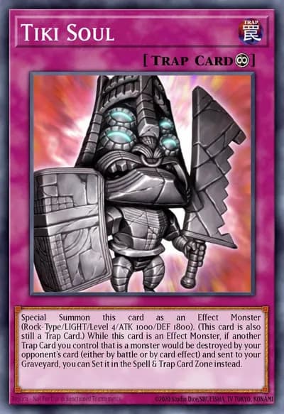 Alma Tiki — Carta Yu-Gi-Oh!