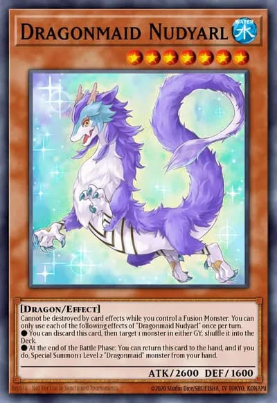 Dragonmaid Nudyarl — Carta Yu-Gi-Oh!