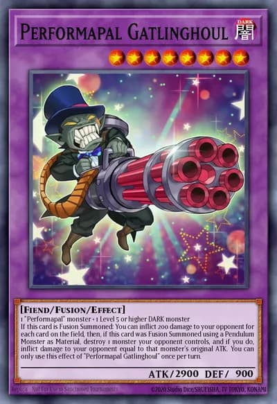 Performapal Gatlinghoul — Carta Yu-Gi-Oh!