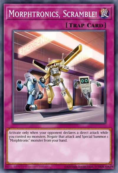 Morphtronics, Scramble! — Carta Yu-Gi-Oh!
