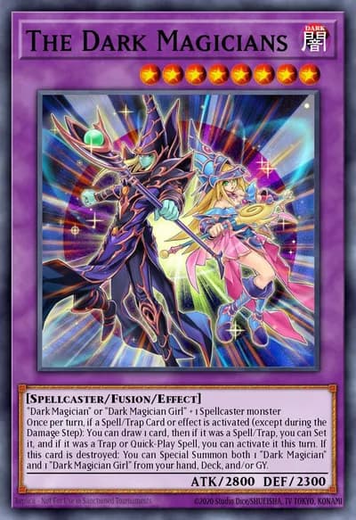 The Dark Magicians — Carta Yu-Gi-Oh!