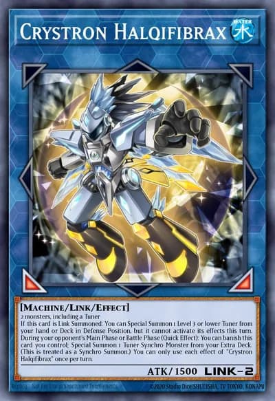 Crystron Halqifibrax — Carta Yu-Gi-Oh!