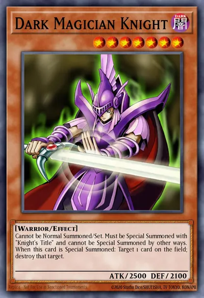 Cavaleiro Mago Negro — Carta Yu-Gi-Oh!