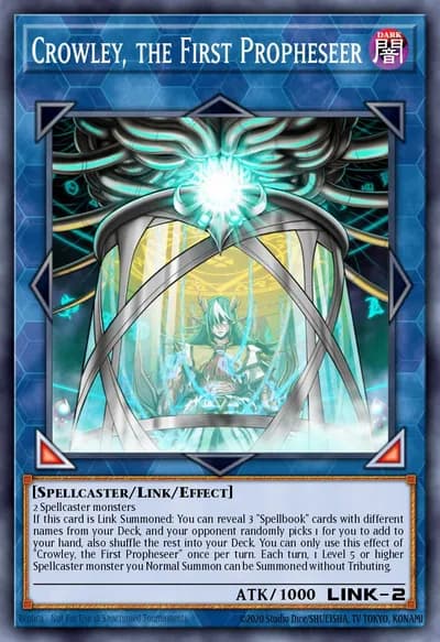 Crowley, the First Propheseer — Carta Yu-Gi-Oh!