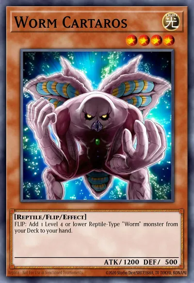 Worm Cartaros — Carta Yu-Gi-Oh!