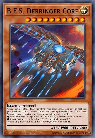 B.E.S. Derringer Core — Carta Yu-Gi-Oh!