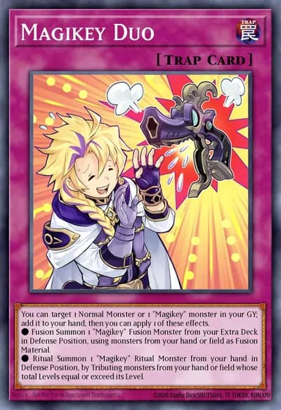 Magikey Duo — Carta Yu-Gi-Oh!