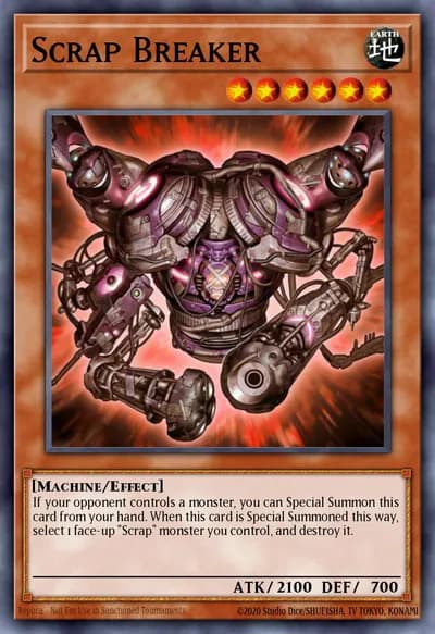 Scrap Breaker — Carta Yu-Gi-Oh!