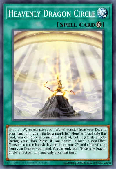 Heavenly Dragon Circle — Carta Yu-Gi-Oh!