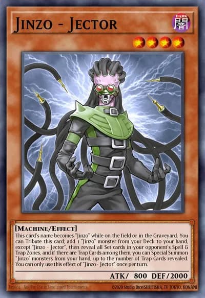 Jinzo - Jector — Carta Yu-Gi-Oh!