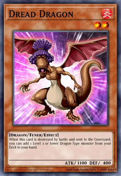 Dragão do Pavor — Carta Yu-Gi-Oh!