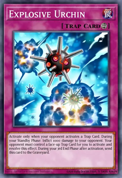 Explosive Urchin — Carta Yu-Gi-Oh!