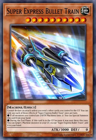 Super Express Bullet Train — Carta Yu-Gi-Oh!