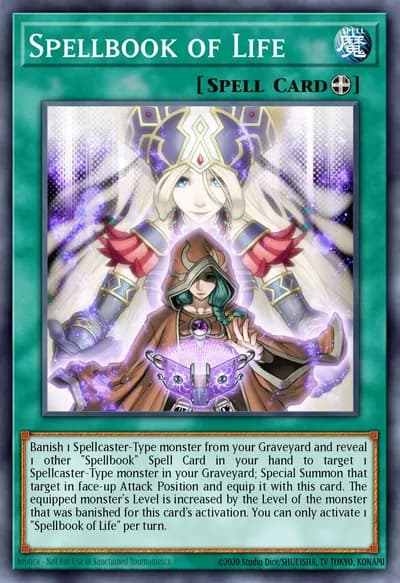 Livro de Magia da Vida — Carta Yu-Gi-Oh!