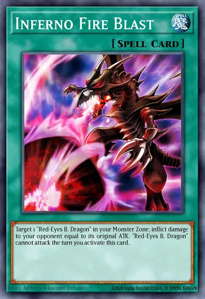 Inferno Fire Blast — Carta Yu-Gi-Oh!