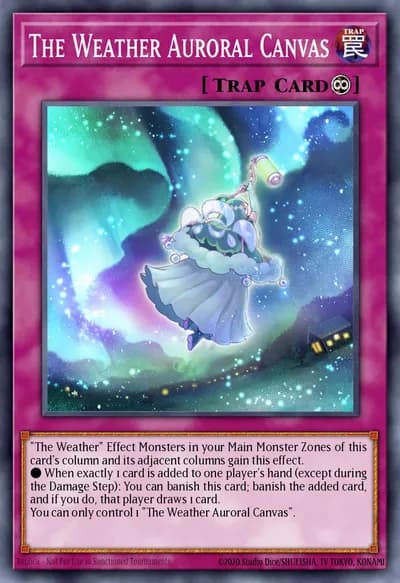 The Weather Auroral Canvas — Carta Yu-Gi-Oh!