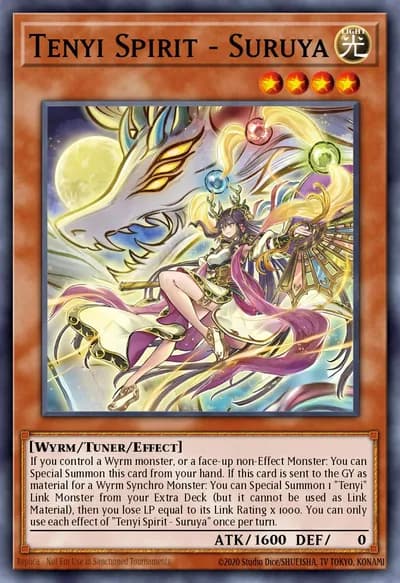 Tenyi Spirit - Suruya — Carta Yu-Gi-Oh!
