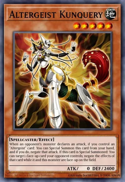 Altergeist Kunquery — Carta Yu-Gi-Oh!