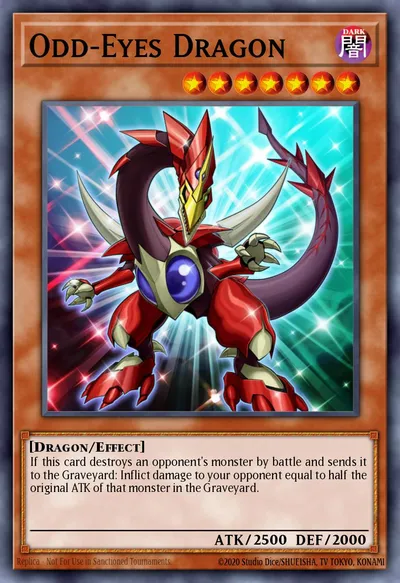 Odd-Eyes Dragon — Carta Yu-Gi-Oh!