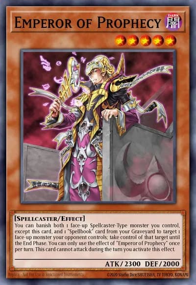 Emperor of Prophecy — Carta Yu-Gi-Oh!