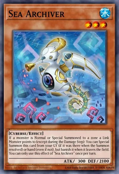 Sea Archiver — Carta Yu-Gi-Oh!