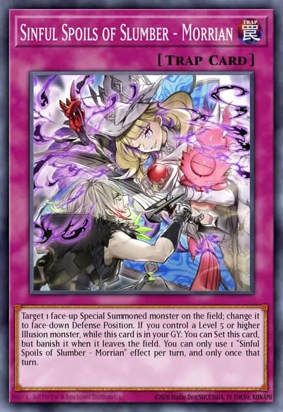 Sinful Spoils of Slumber - Morrian — Carta Yu-Gi-Oh!