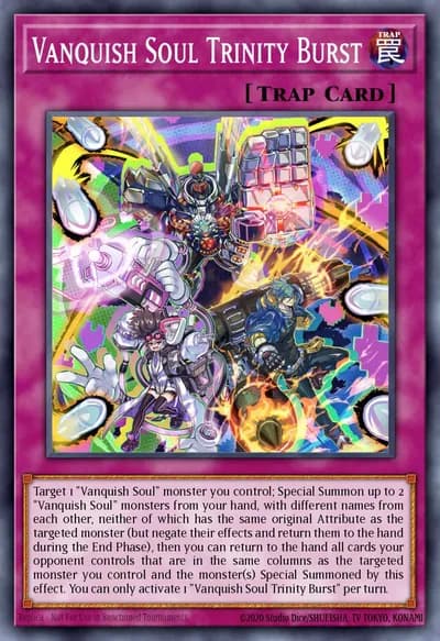 Vanquish Soul Trinity Burst — Carta Yu-Gi-Oh!