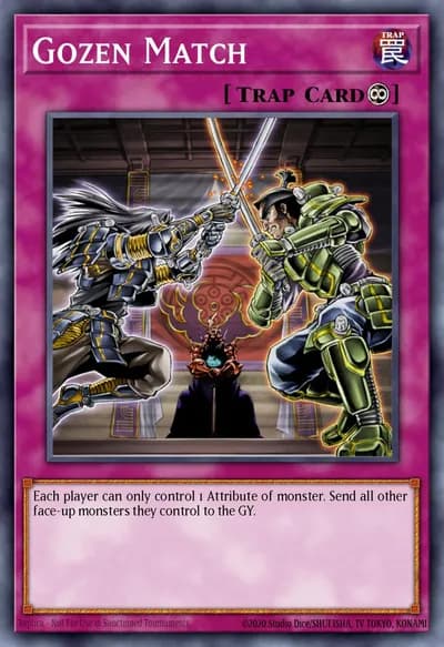 Partida Gozen — Carta Yu-Gi-Oh!