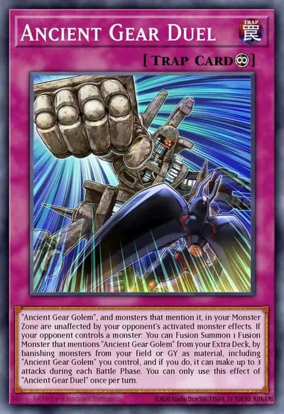 Ancient Gear Duel — Carta Yu-Gi-Oh!