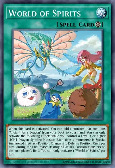World of Spirits — Carta Yu-Gi-Oh!