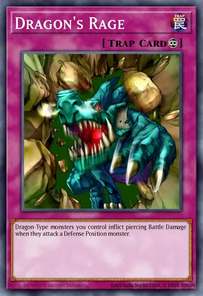 Fúria do Dragão — Carta Yu-Gi-Oh!