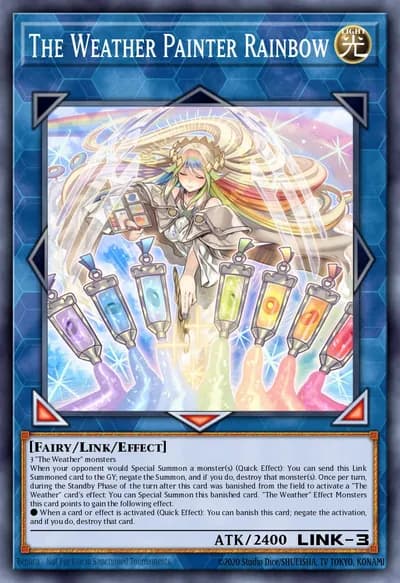 The Weather Painter Rainbow — Carta Yu-Gi-Oh!